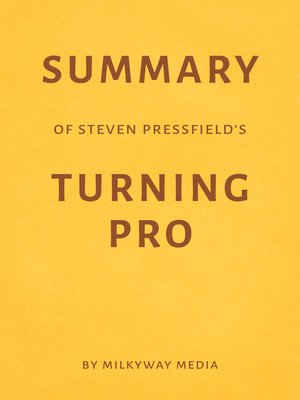 cover image of Summary of Steven Pressfield's Turning Pro